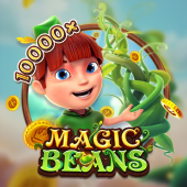 Magic Beans game icon with magical beanstalk wild
